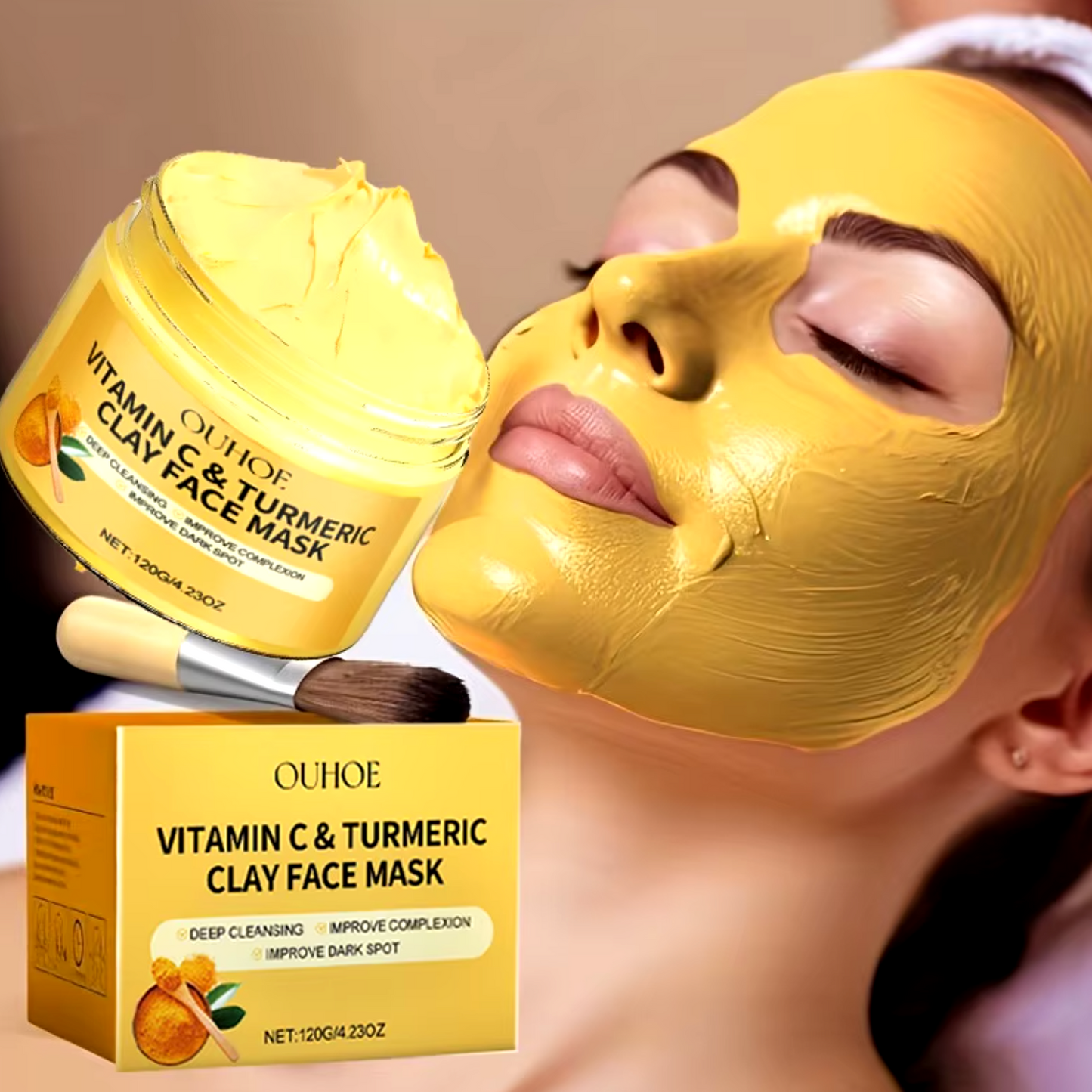 KURKUMA | Masque Anti-Imperfections au Curcuma