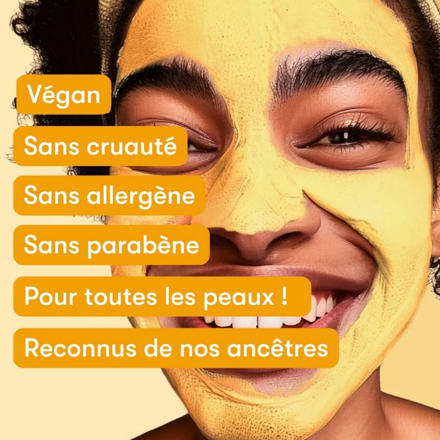 KURKUMA | Masque Anti-Imperfections au Curcuma